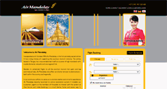 Desktop Screenshot of airmandalay.com